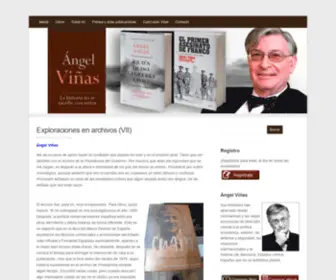 Angelvinas.es(Ángel Viñas) Screenshot