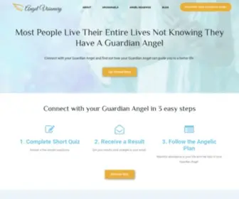 Angelvisionary.com(Angel Visionary) Screenshot