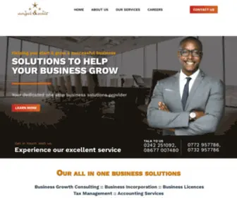 Angelwalt.co.zw(Solutions to help you start & grow your business) Screenshot