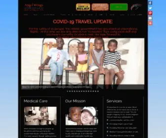 Angelwingsinternational.org(Angel Wings international) Screenshot