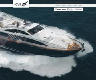 Angelyachts.com.tr(Discover the exclusive world of Angel Yachts) Screenshot