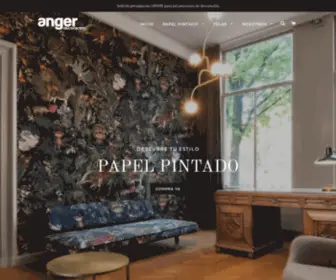 Angerdecoracion.es(Anger Decoracion) Screenshot