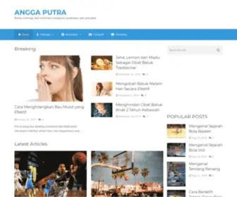 Anggaputra.com(Anggaputra-Berita Olahraga, Tips Kesehatan dan Gejala Penyakit) Screenshot