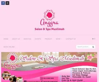 Anggrasalonmuslimah.com(Anggra Salon & Spa Muslimah) Screenshot