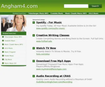 Angham4.com(Angham4) Screenshot