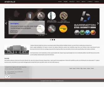 Anghauz.com(Official Angz Doors and Windows) Screenshot