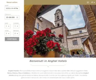 Anghelhotels.it(Benvenuti in Anghel Hotels Group) Screenshot