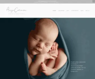 Angicarmanphotography.com(Portland Newborn Baby Family Photographer) Screenshot