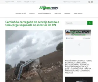 Angicosnews.blog.br(A Not) Screenshot