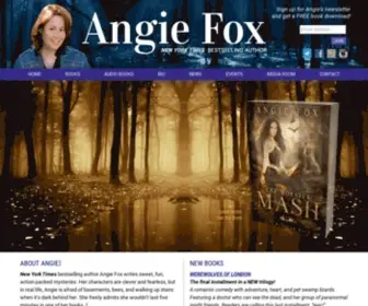 Angiefox.com(Angie Fox) Screenshot