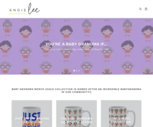 Angieleeshop.com(Angie Lee Shop) Screenshot