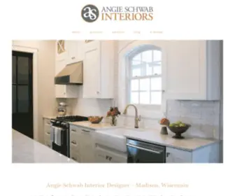 Angieschwabinteriors.com(Angie Schwab Interiors) Screenshot