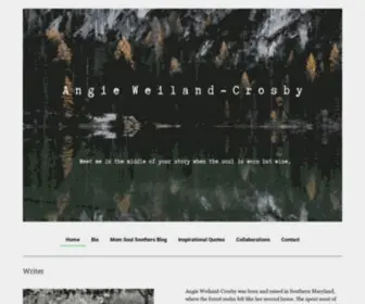 Angieweilandcrosby.com(Angie Weiland) Screenshot