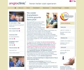 Angioclinic.de(Krampfadern (Varizen)) Screenshot