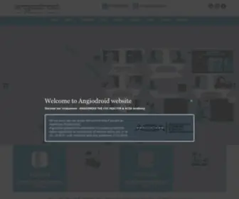 Angiodroid.com(Angiodroid Srl Company) Screenshot