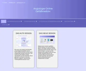 Angiologie-Online.de(Verschlußkrankheit) Screenshot