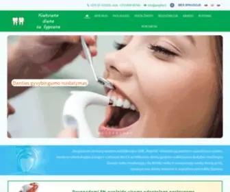 Angitia.lt(Odontologijos klinika Kaune Angitia) Screenshot