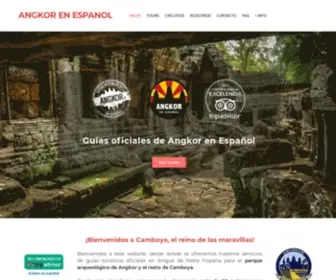 Angkorenespanol.com(ANGKOR EN ESPANOL) Screenshot