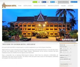 Angkorhotel.net(Angkor Hotel) Screenshot