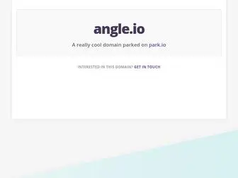 Angle.io(A really cool domain parked on Park.io) Screenshot