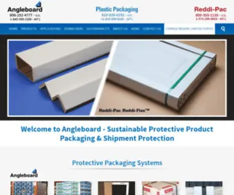 Angleboard.com(Plastic Packaging) Screenshot