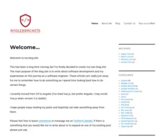 Anglebrackets.dev(Angular Blog posts) Screenshot