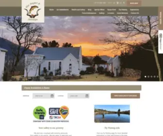 Anglerandantelope.co.za(Angler and Antelope Guesthouse accommodation Somerset East) Screenshot