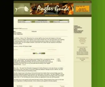 Anglerguide.com(Angler Guide) Screenshot