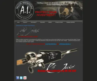 Anglerinnovationsusa.com(Angler Innovations creating a new dimension of products for todays anglers) Screenshot