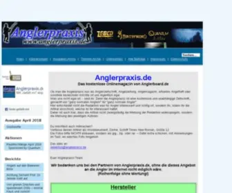 Anglerpraxis.de(Forum mit den besten Tipps zum Angeln) Screenshot