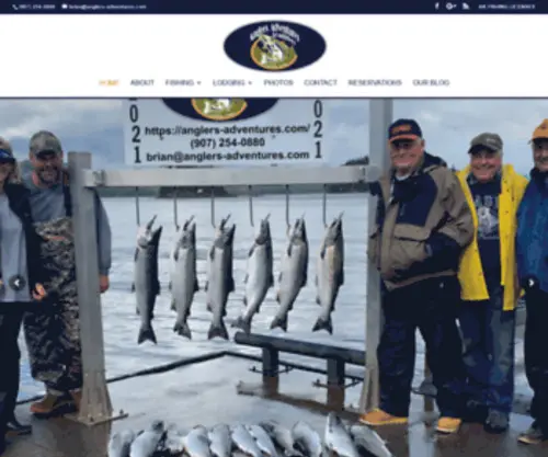 Anglers-Adventures.com(Ketchikan Fishing Charters) Screenshot