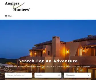 Anglersandhunters.com(anglersandhunters) Screenshot