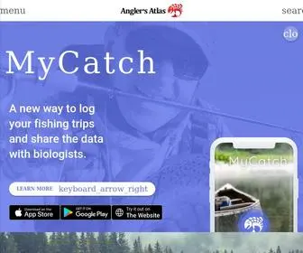 Anglersatlas.com(Angler's Atlas) Screenshot
