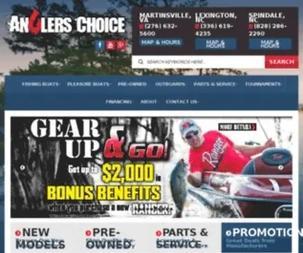 Anglerschoicemarine.com(Anglers Choice Marine and Outdoors) Screenshot