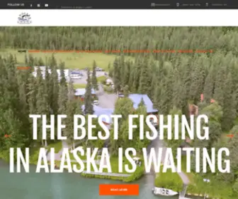 Anglerslodge.com(Fishing on the Kenai Peninsula) Screenshot