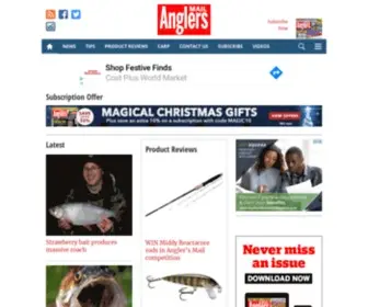 Anglersmail.co.uk(Anglers Mail) Screenshot