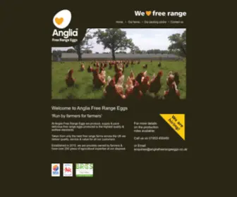 Angliafreerangeeggs.co.uk(Anglia Free Range Eggs) Screenshot