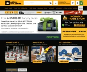 Angliatoolcentre.co.uk(DIY Hand & Power Tools) Screenshot