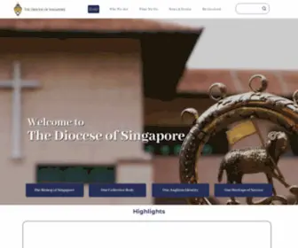 Anglican.org.sg(Diocese of Singapore) Screenshot