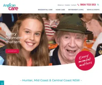 Anglicancare.com.au(Anglican Care) Screenshot