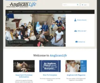 Anglicanlife.org.nz(Anglican Diocese of Christchurch) Screenshot