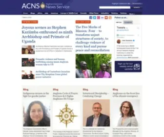 Anglicannews.org(Anglican Communion News Service) Screenshot