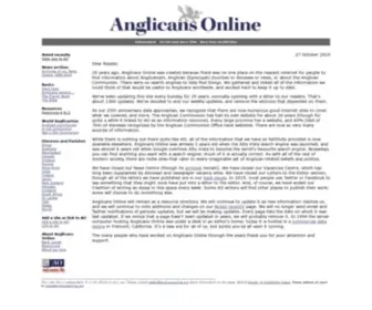 Anglicansonline.org(Anglicans Online) Screenshot