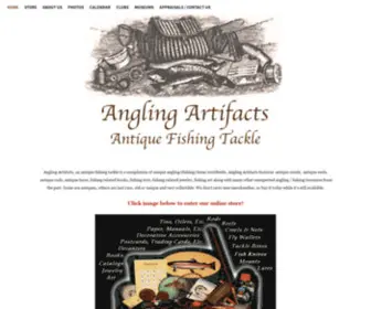 Anglingartifacts.com(Angling Artifacts) Screenshot