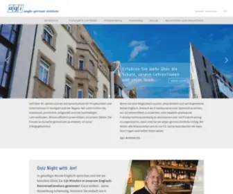 Anglo-German.com(Sprachschule Stuttgart) Screenshot