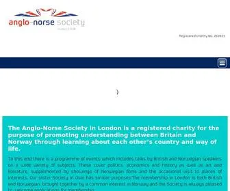 Anglo-Norse.org.uk(The Anglo) Screenshot