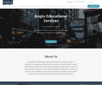 Angloeducational.com(Anglo Educational Services) Screenshot