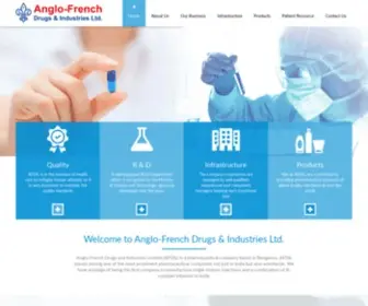 Anglofrenchherbals.com(AFDIL) Screenshot