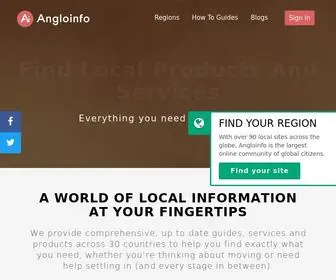 Angloinfo.com(Everything you need for expat life) Screenshot
