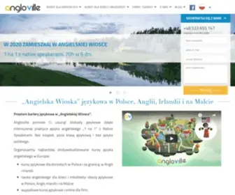 Angloville.pl(Zykowa Warszawa) Screenshot